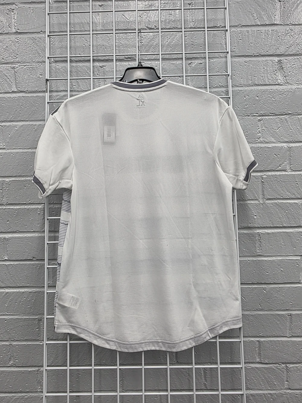 Adidas LAFC White/Gray YouTube TV Men's Soccer Jersey - XL